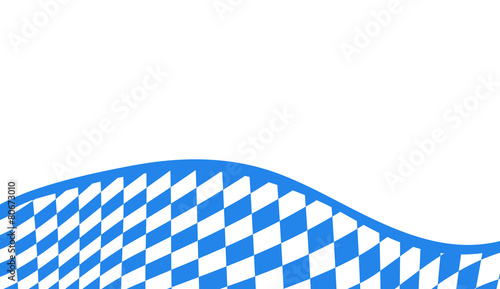 Hintergrund Oktoberfest Bayern bayrisch Rauten blau