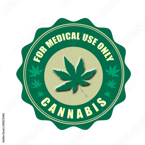 for medical use only , cannabis stamp