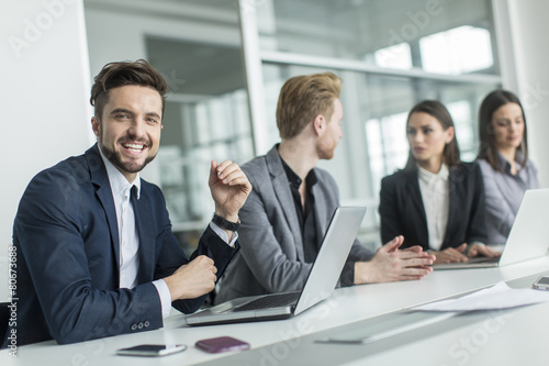 Wallpaper Mural Young people in the office Torontodigital.ca