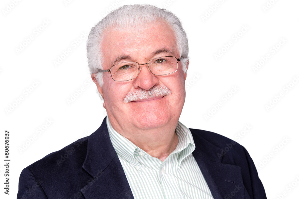Close up Middle Age Man Smiling at the Camera Close up Middle Age Man Smiling at the Camera