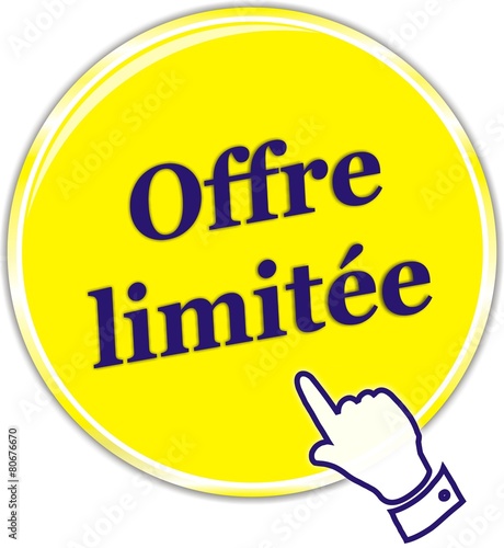 bouton offre limitée