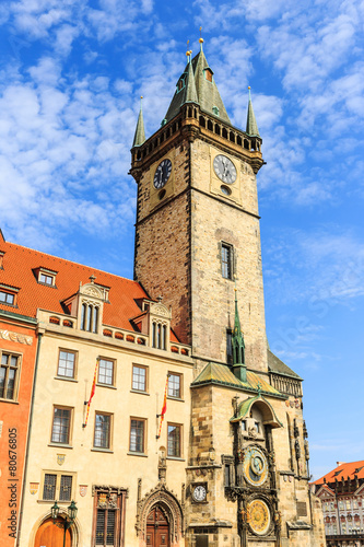 Clock Tower. Prague, Czech Repubilc