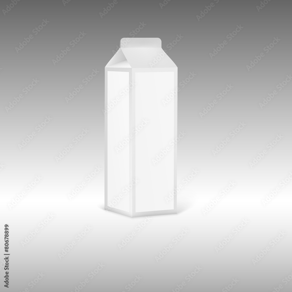 Blank grey juice or milk packaging with label. Blank grey juice or milk packaging with label.