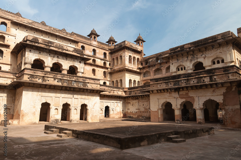 Raj Mahal palace in Orchha