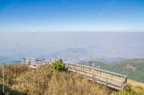 Viewpoint on Mountains