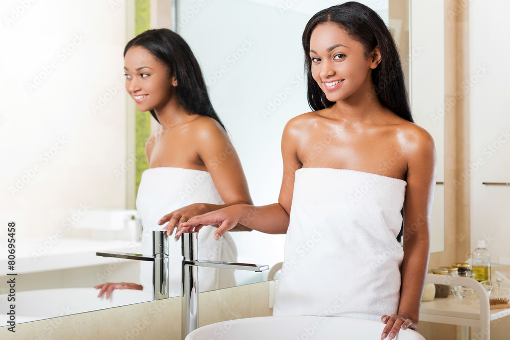 Fresh and clean beauty. Fresh and clean beauty.
