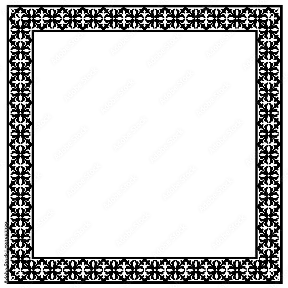 Black frame Black frame