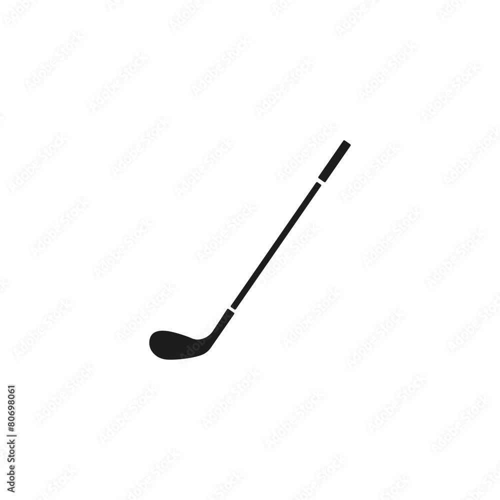 The golf icon. Game symbol. Flat The golf icon. Game symbol. Flat