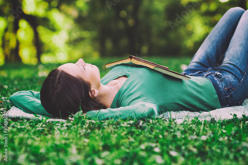 Resting in nature photo