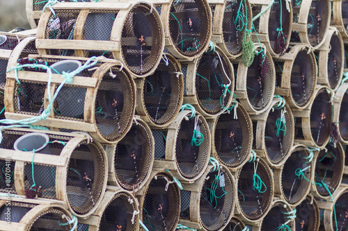 Fototapeta Naklejka Na Ścianę i Meble -  Nasas de pesca