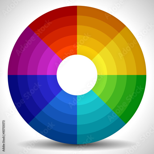 Circular Color Wheel / Color Palette