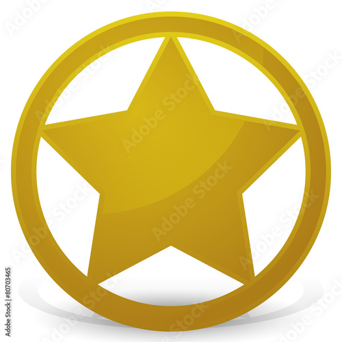 Sheriff's Star - Badge