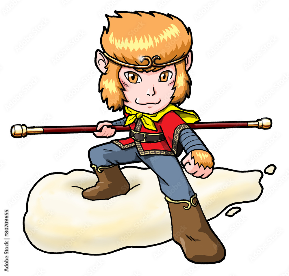 Obraz premium 孫悟空