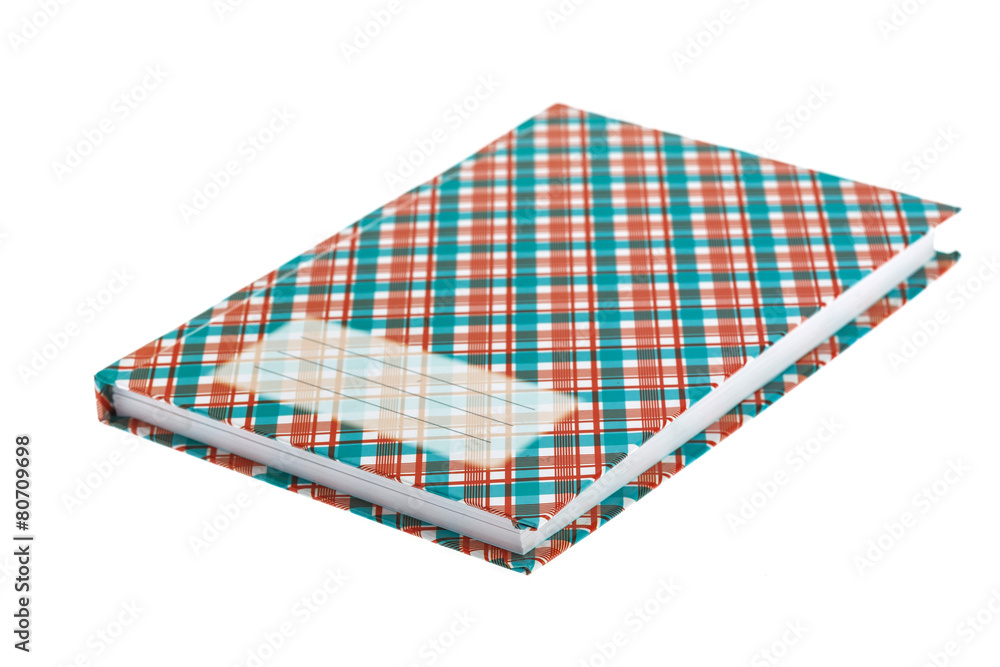 Notebook isolated on white Notebook isolated on white