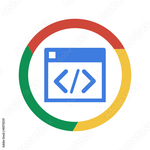 Vector Chrome Icon