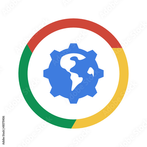 Vector Chrome Icon