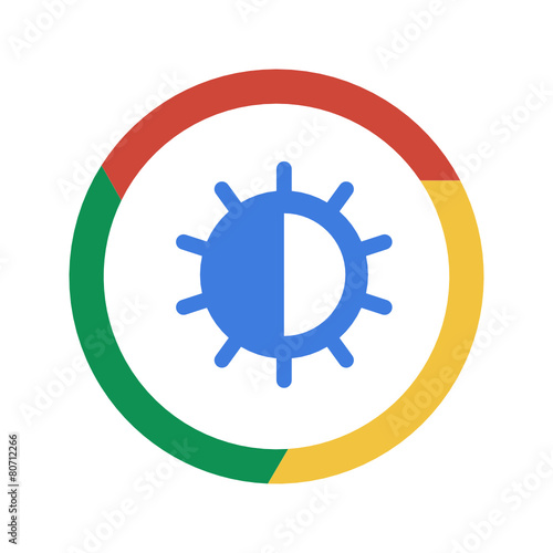 Vector Chrome Icon