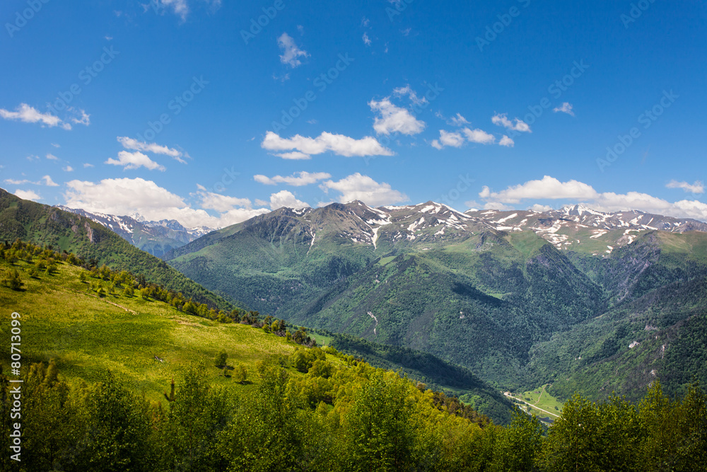 Beautiful mountain landscape, Caucasus, Russia.