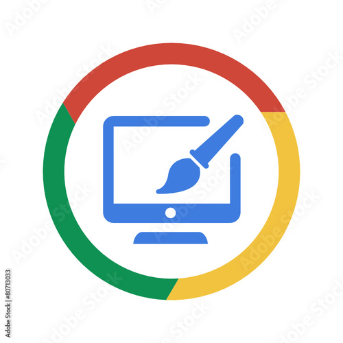Vector Chrome Button