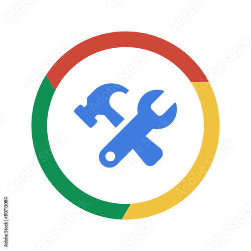 Vector Chrome Button