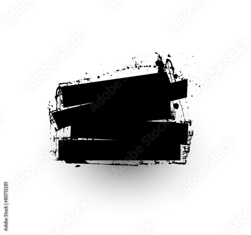 Grunge Strokes Banner