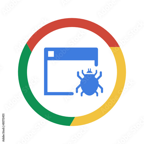 Vector Chrome Icon