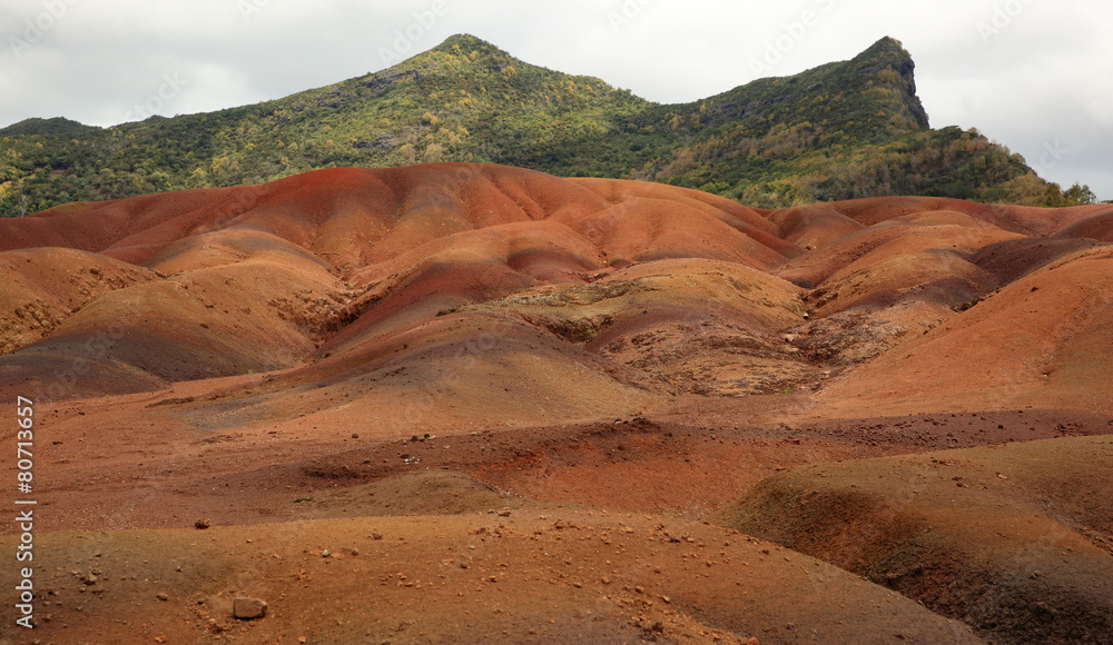 Fototapeta premium curiosité géologique de l'île maurice
