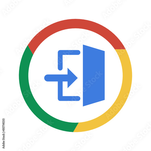 Vector Chrome Icon