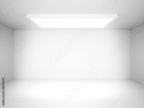 Wallpaper Mural Abstract White Futuristic Interior Background Torontodigital.ca