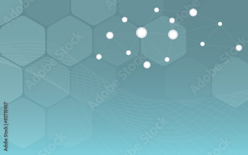 Abstract connection idea element background. Vector illustration