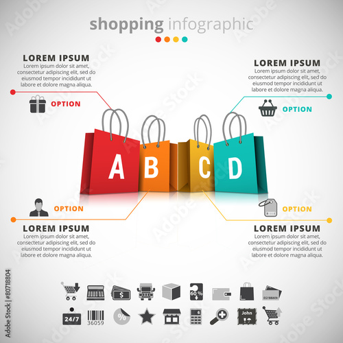 Shopping Infographic