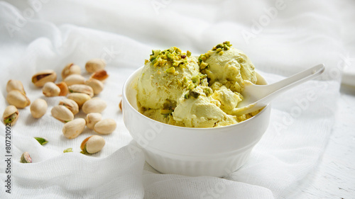 pistachio ice cream