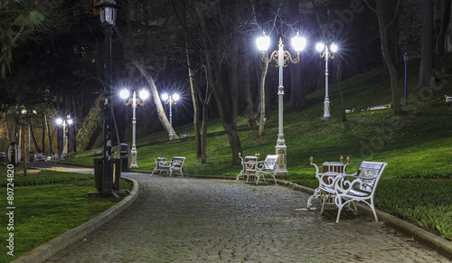 Photography Gulhane Park in Istanbul