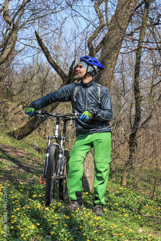 Fototapeta premium mountain bike