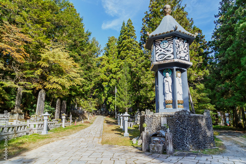 Cemetery at Okunoin Temple in Mt. Koya, Wakayama © coward_lion