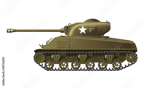 Sherman tank photo