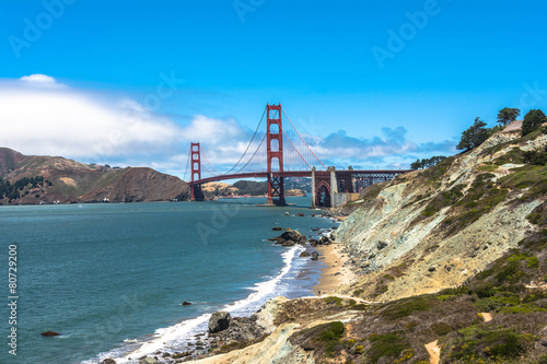 The Golden Gate Bridge, San Francisco