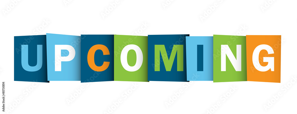 UPCOMING icon (calendar events coming up corporate) UPCOMING icon (calendar events coming up corporate)