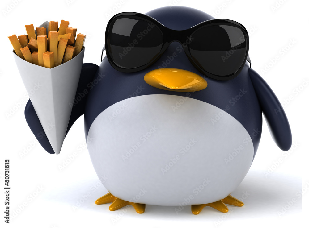 Obraz premium Fun penguin