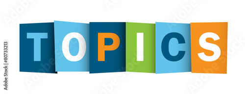 TOPICS icon (subject information documents menu)