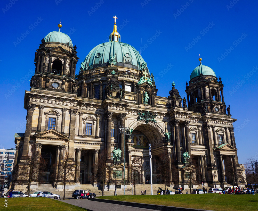 BERLIN - Cathedral located on Museum Island