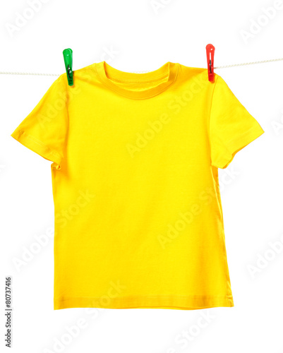 Yellow shirt