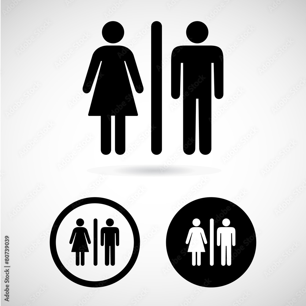 toilet icon great for any use. Vector EPS10.