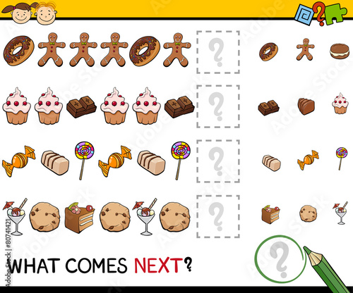 what comes next game cartoon