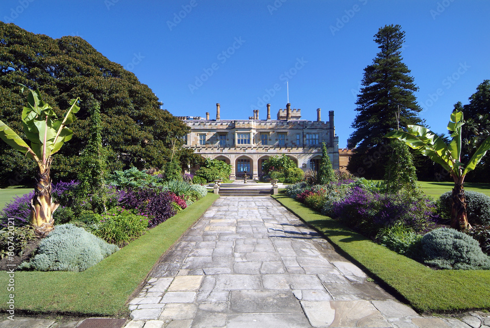 Australia, public garden of the government house in Sydney Australia, public garden of the government house in Sydney