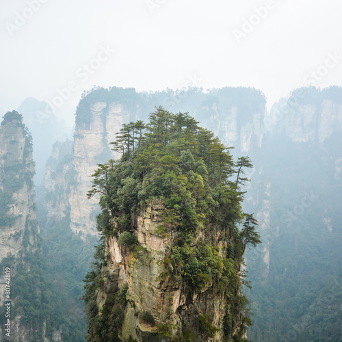 Tableau sur toile Zhangjiajie National forest park