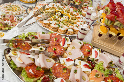 Food on the table