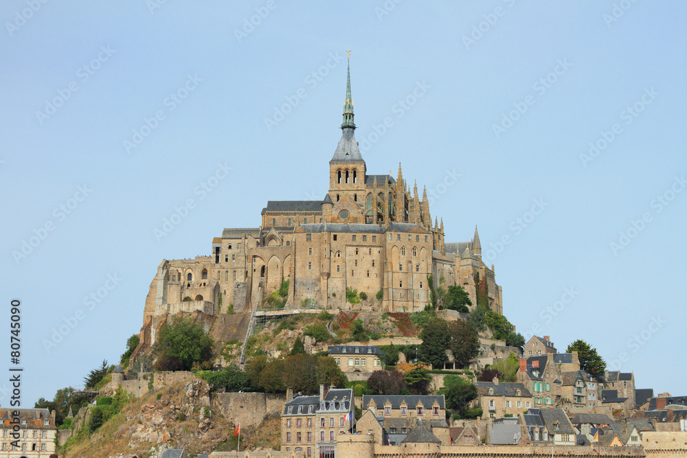 Medieval castle. San Michel, France