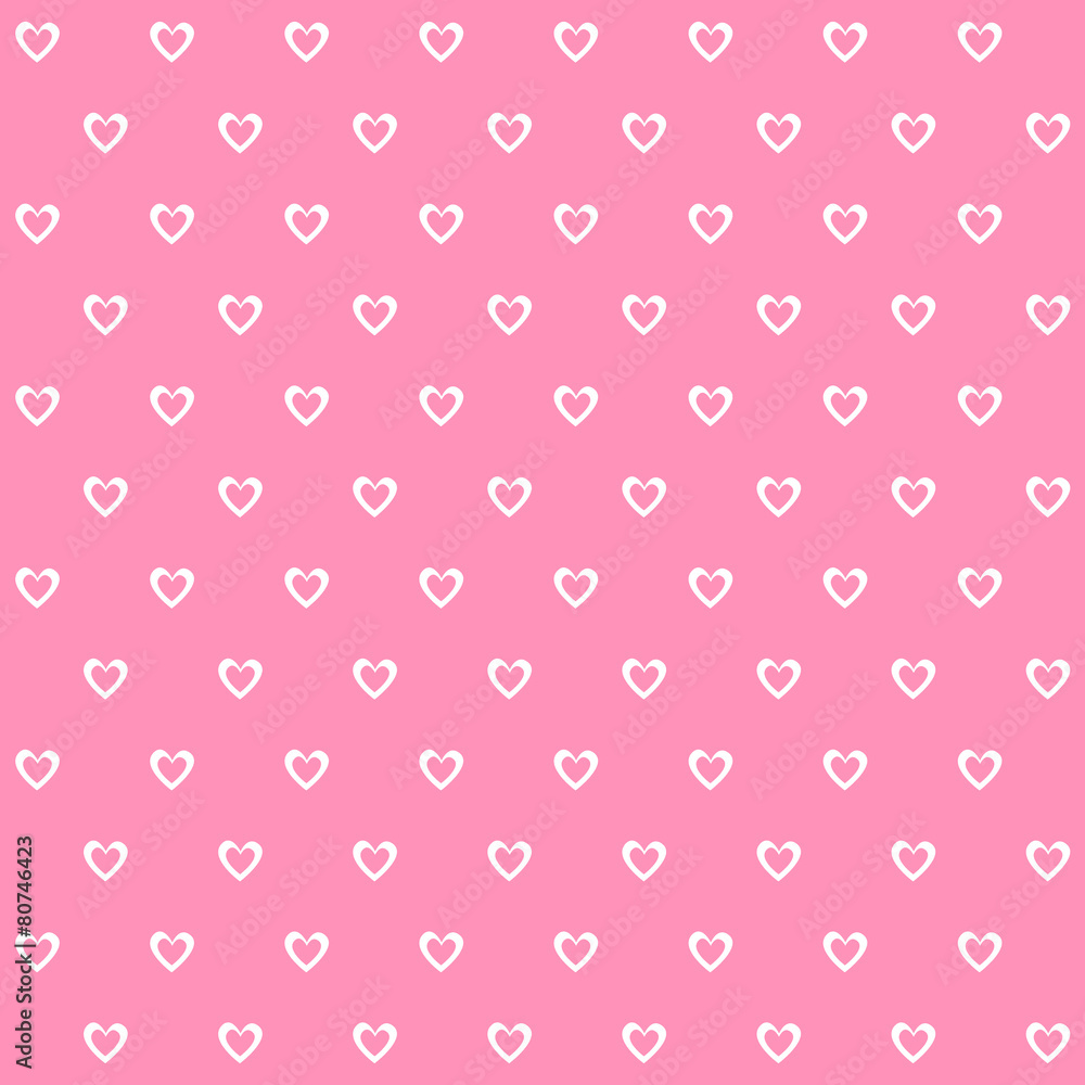 pink heart wallpaper set great for any use. Vector EPS10.