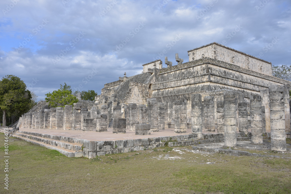 Temple of the Warriors Chichen Itza